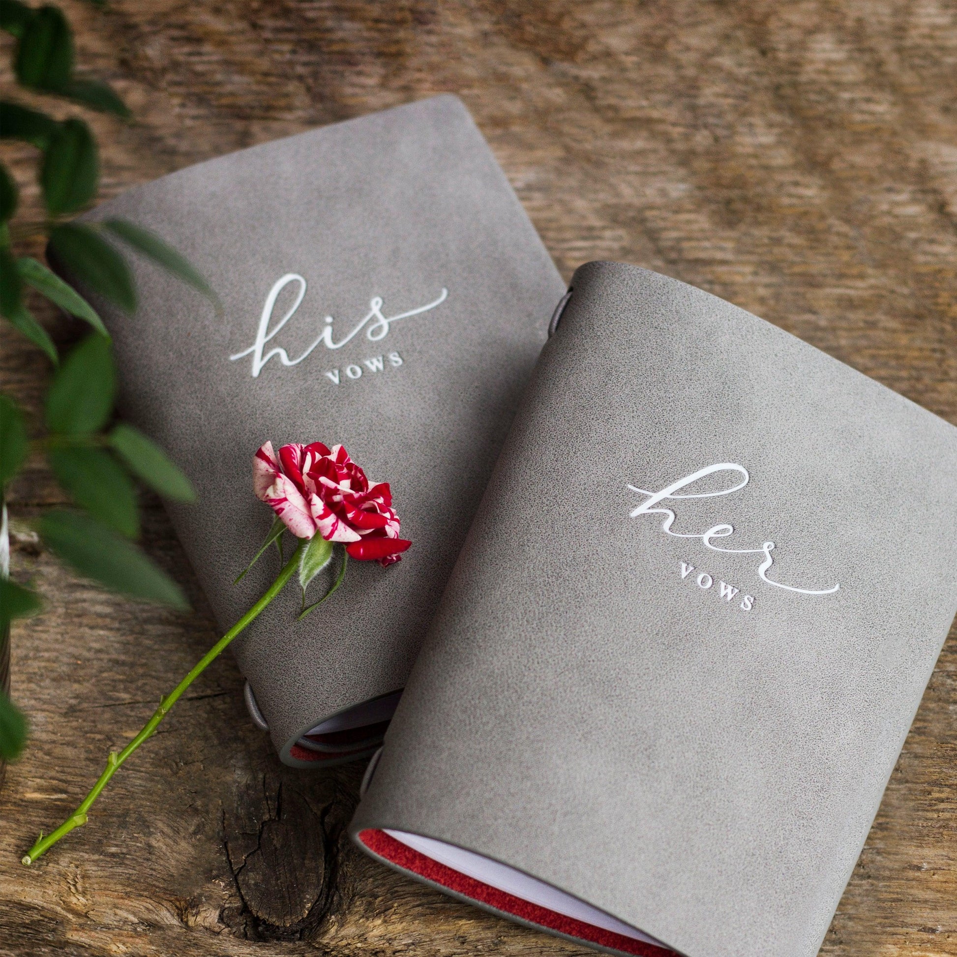 Wedding Vow Book For Him and Her - JAHomesUS