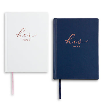 Wedding Vow Book For Him and Her
