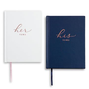 Wedding Vow Book For Him and Her - JAHomesUS