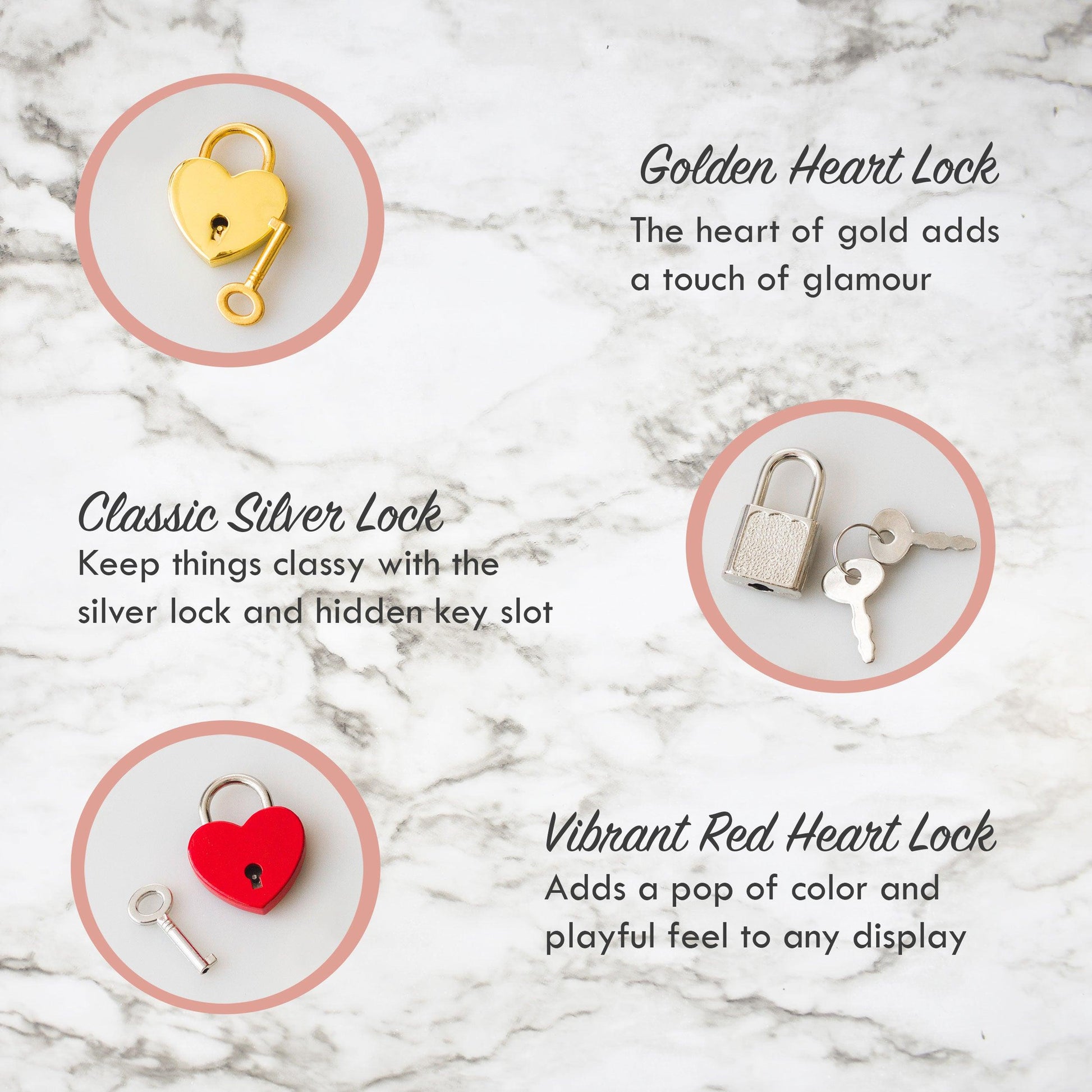 Wedding Gift Card Box with Lock - JAHomesUS