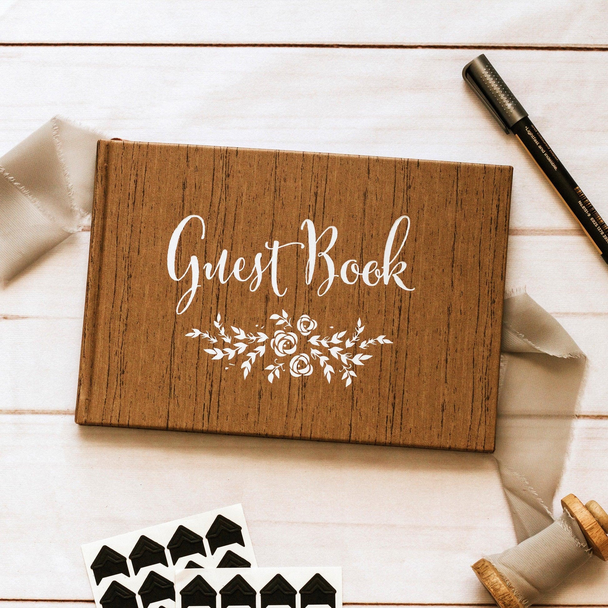 Wedding Guest Books (100 Pages) - JAHomesUS