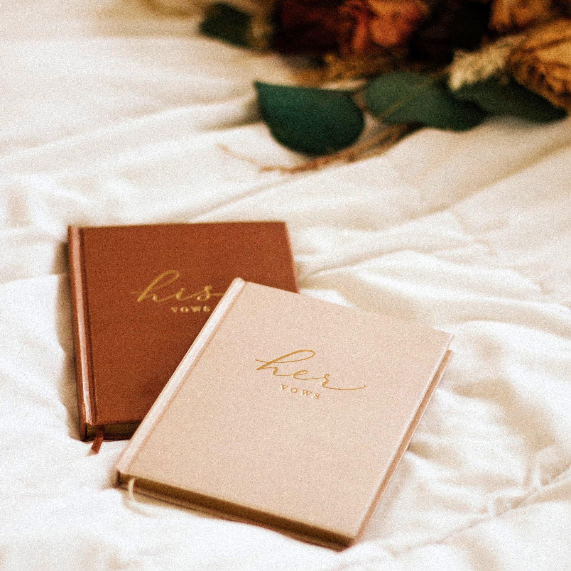Wedding Vow Book For Him and Her - JAHomesUS