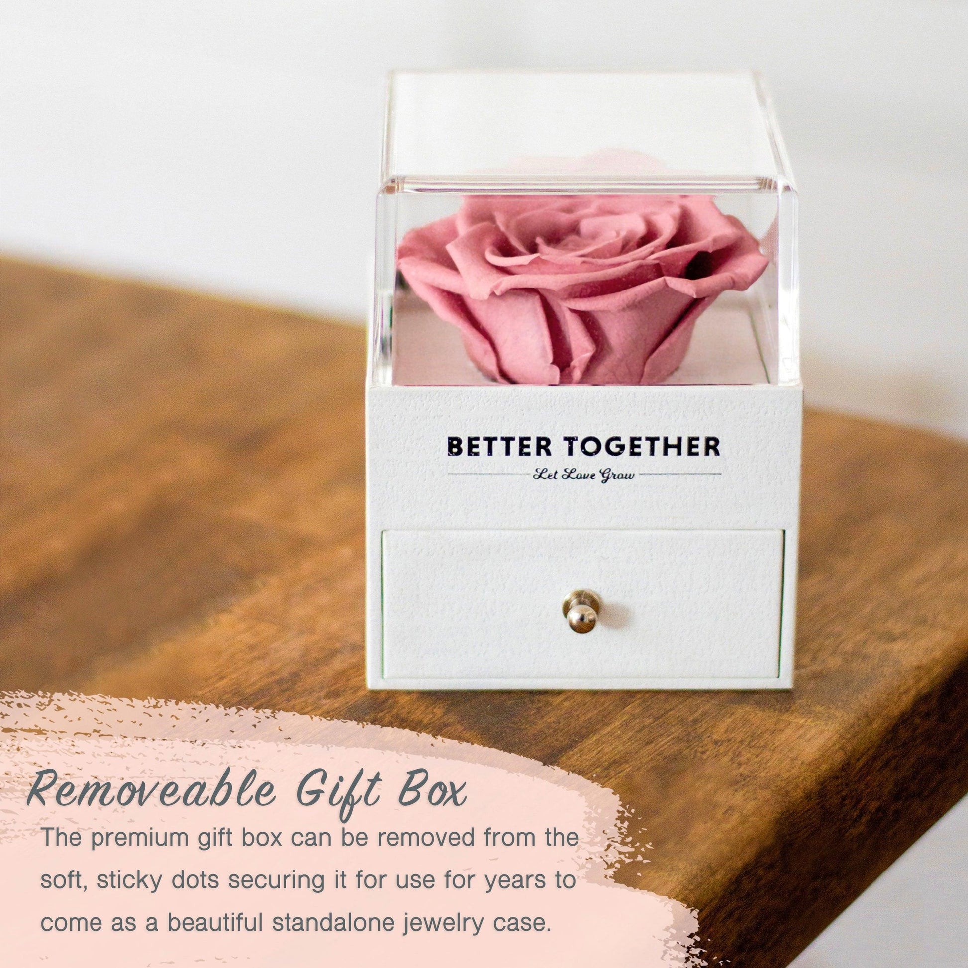 Preserved Rose with Necklace - JAHomesUS