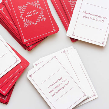 Couples Relationship Question Card Game (Original 100 Card Deck)