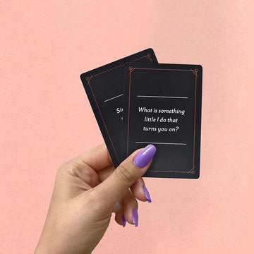 Date Night Conversation Starter Card Game (Spicier 50 Card Deck)