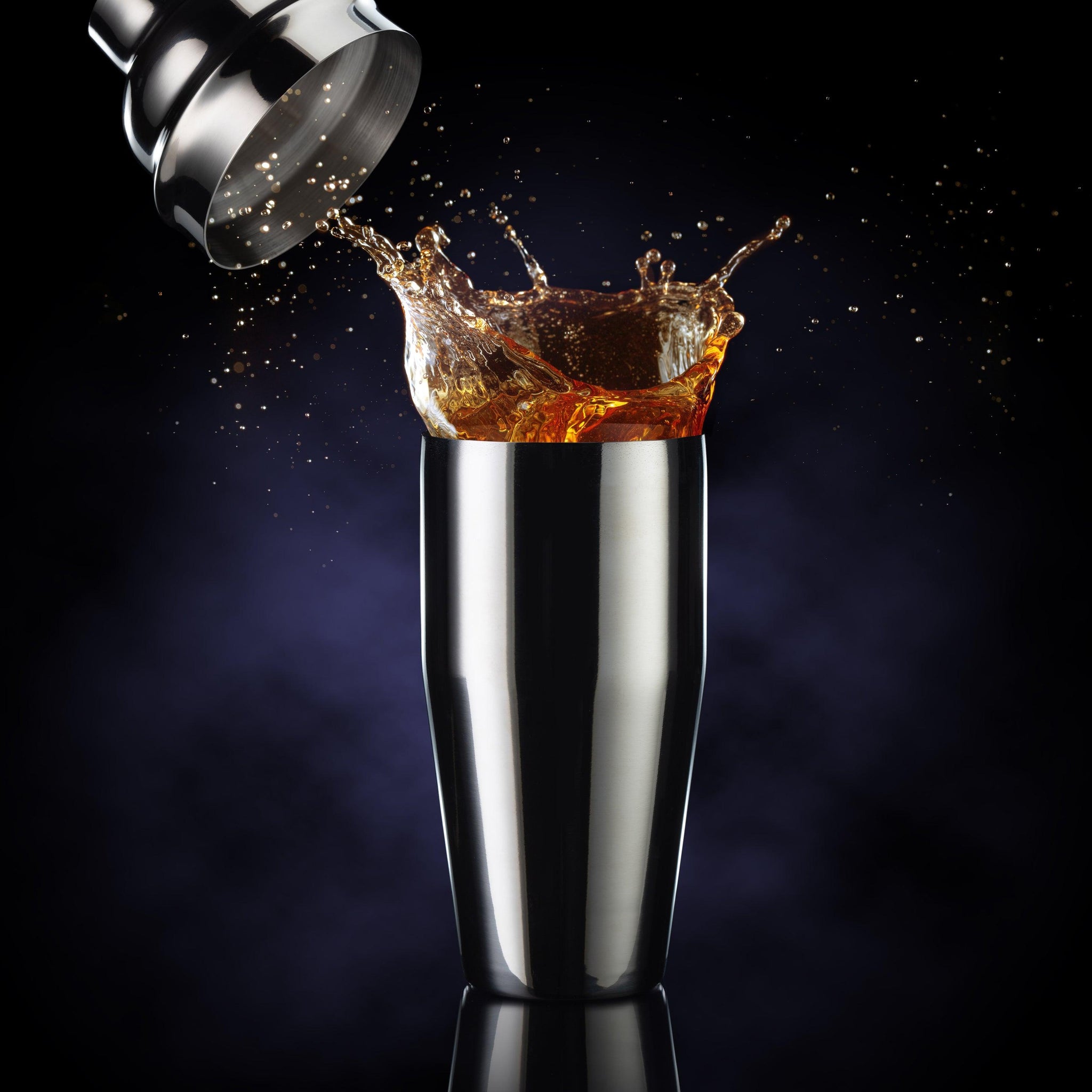 Gunmetal Cocktail Bartender Shaker - JAHomesUS