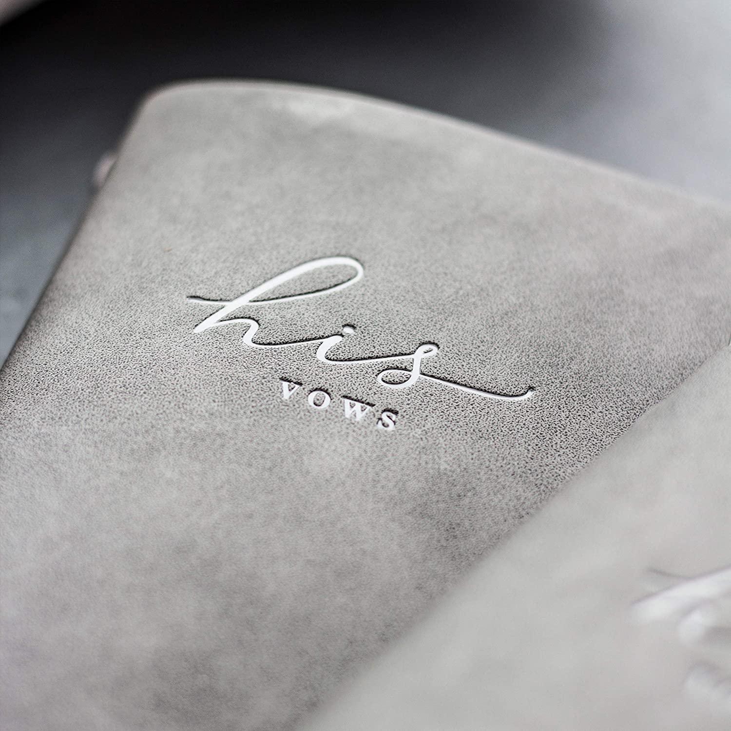 Wedding Vow Book For Him and Her - JAHomesUS