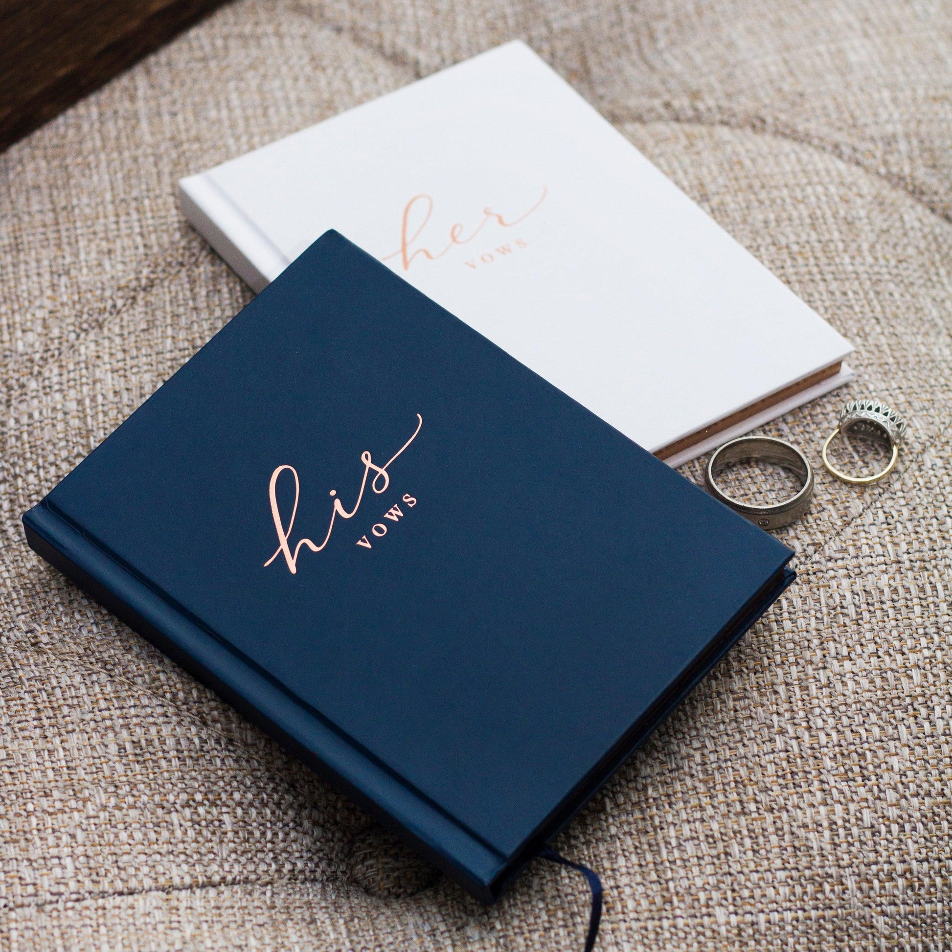 Wedding Vow Book For Him and Her - JAHomesUS