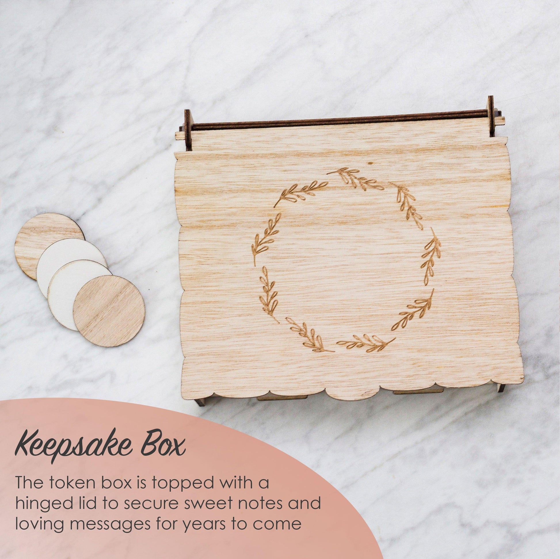 Wooden Guest Book Alternative (Connect Four 54 Slots) - JAHomesUS