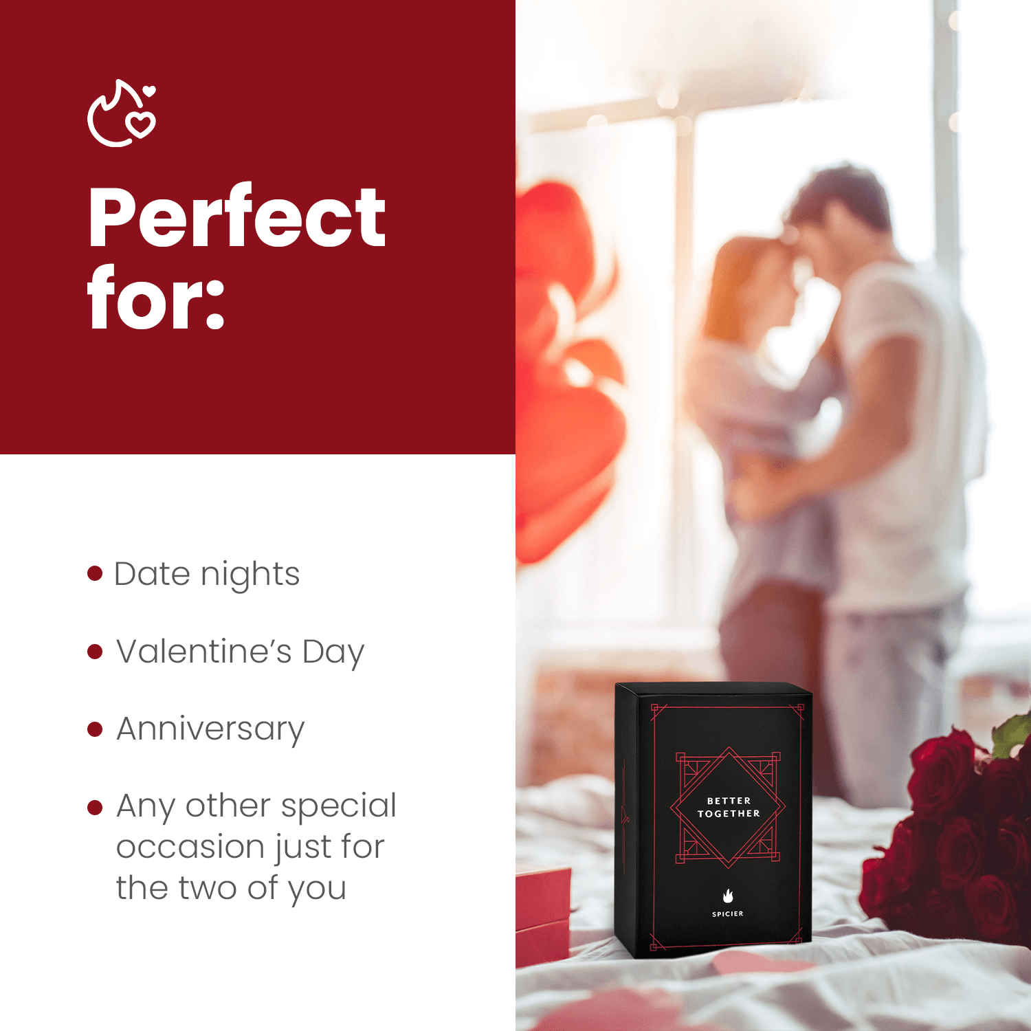 Connection Deck Card Game for Couples - Connecting and Revealing Questions  to Ignite A Deeper Relationship - Perfect for Anniversary, Date Night 