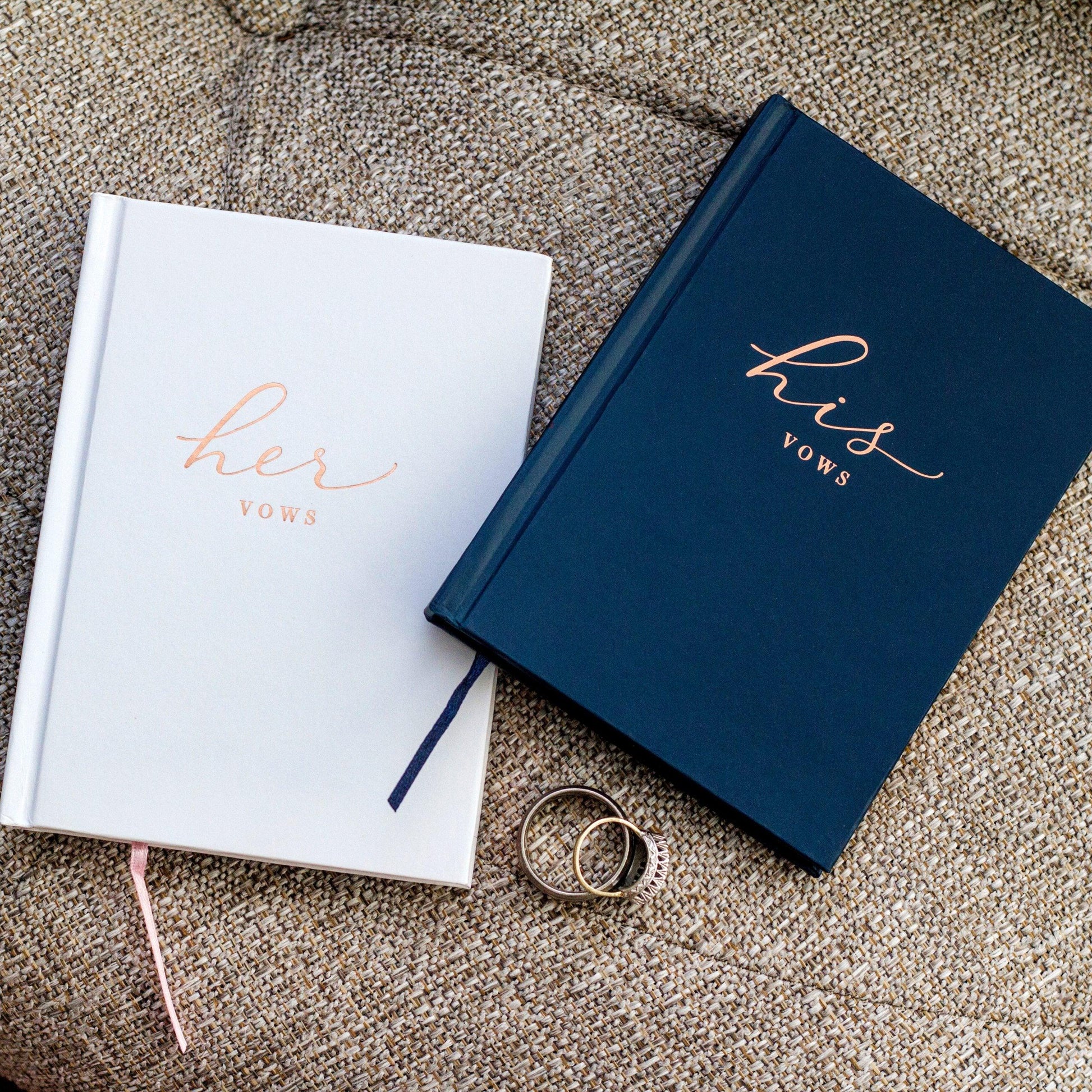 Wedding Vow Book For Him and Her - JAHomesUS