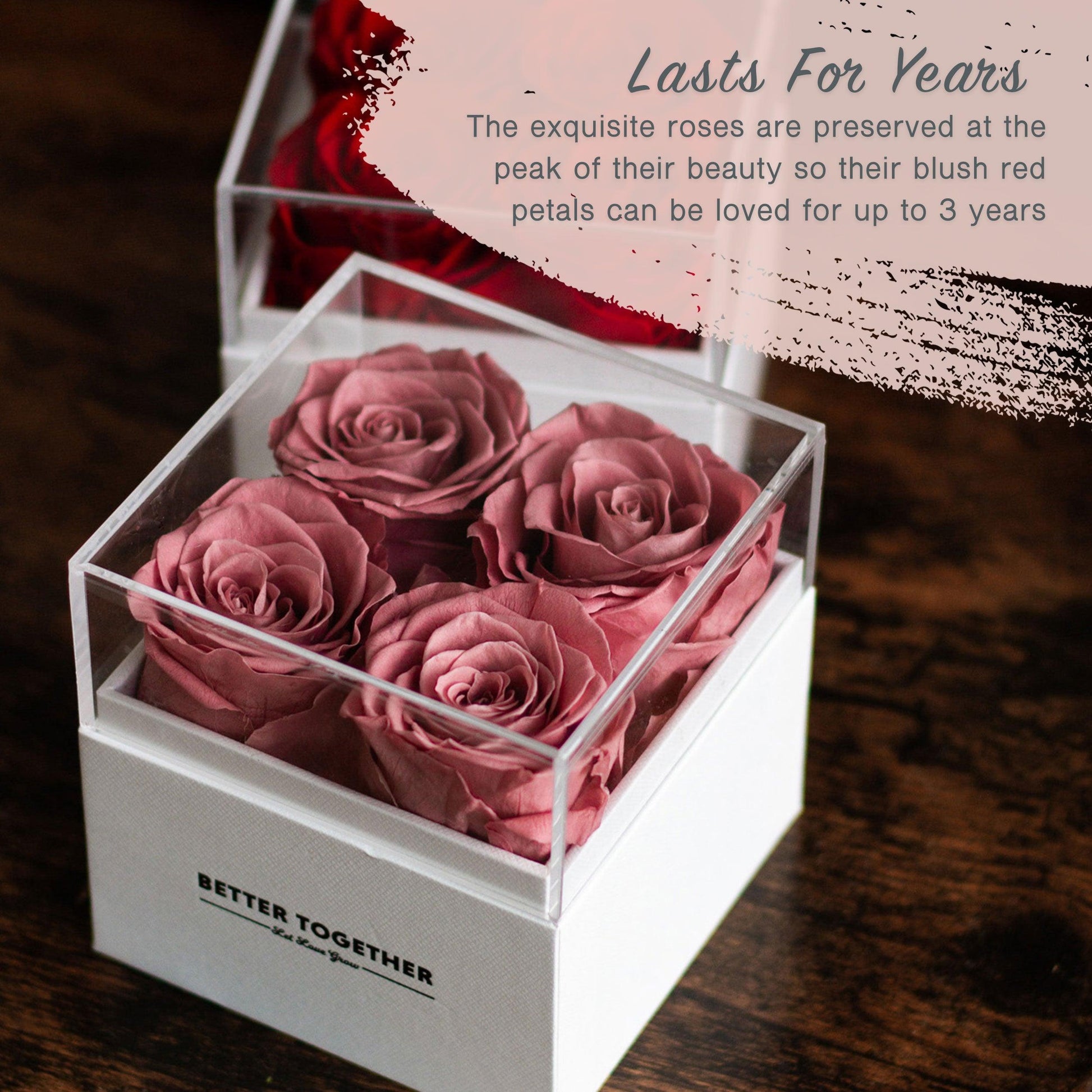 Preserved Roses Gift Box - JAHomesUS