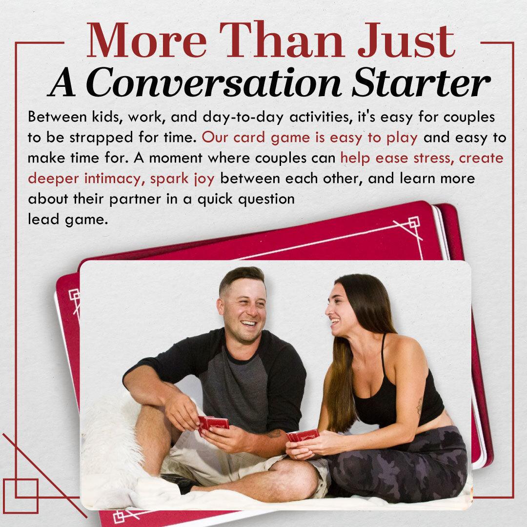 Couples Relationship Question Card Game (Original 100 Card Deck) - JAHomesUS