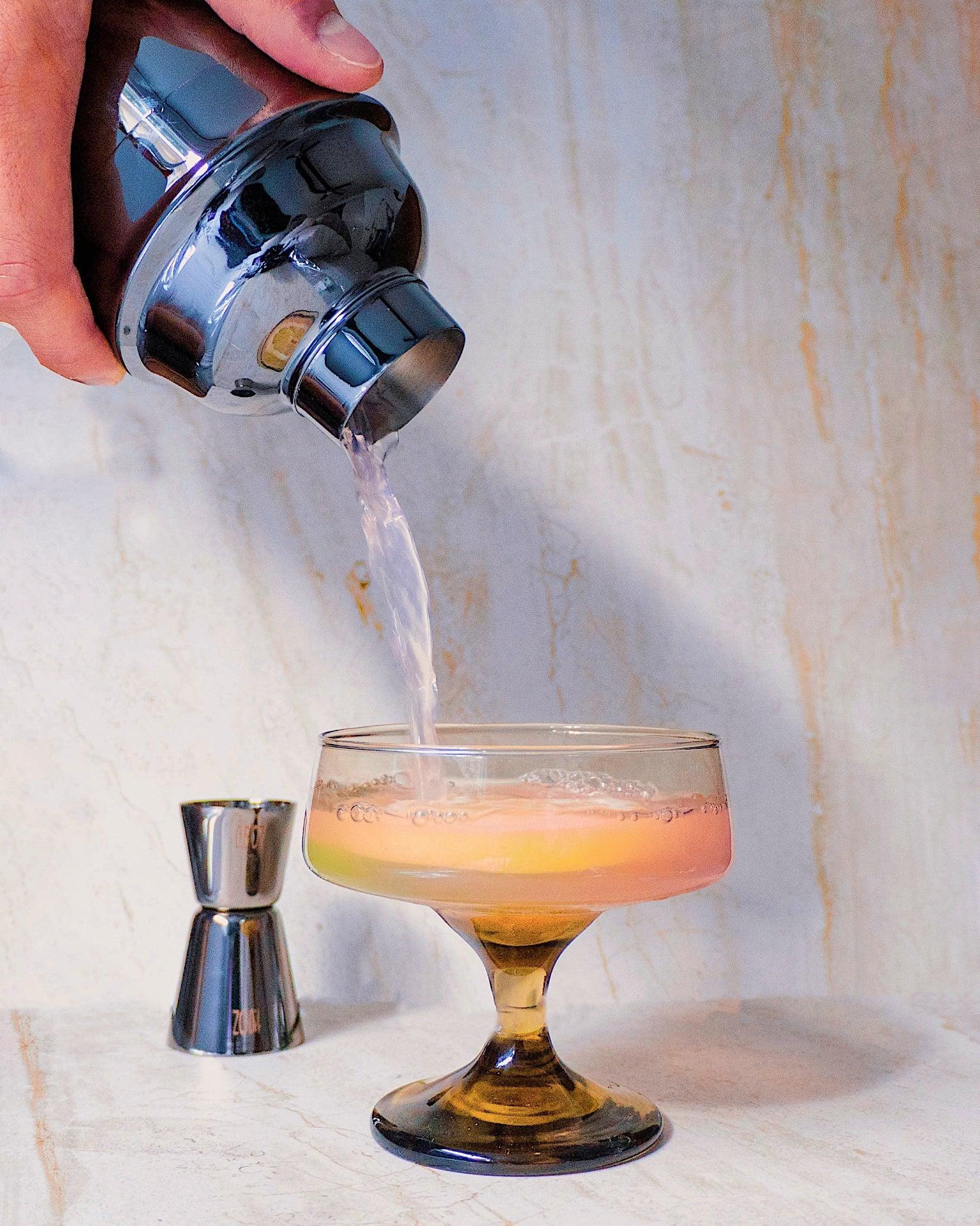 Gunmetal Cocktail Bartender Shaker - JAHomesUS